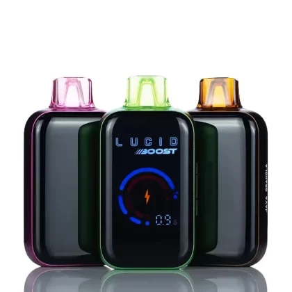 Lucid Boost 20k 20123 Puffs Dual Mesh Disposable Vape - 18ml (DISCONTINUED) - Orange Rush
