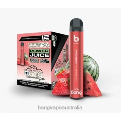 Bang Vape XXL 2000 puffs 6006N24 Strawberry Watermelon – Vape Gang Sydney - Bangvapeaustralia