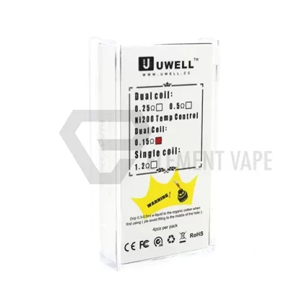 Uwell Crown Ni200 Nickel Coils (Pack of 4)