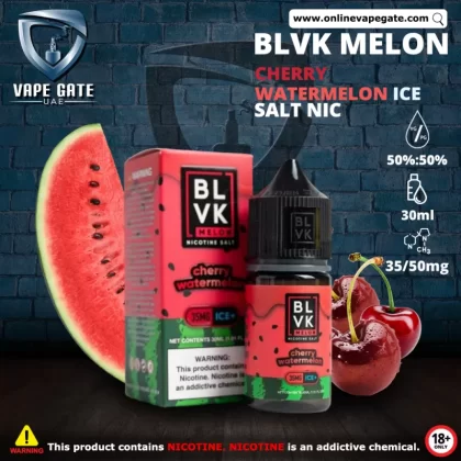 WATERMELON CHERRY ICE - BLVK MELON SALTS - 30ML