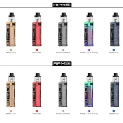 Smok RPM 100 Pod Vape Kit with FREE Vapcell 21700 Battery
