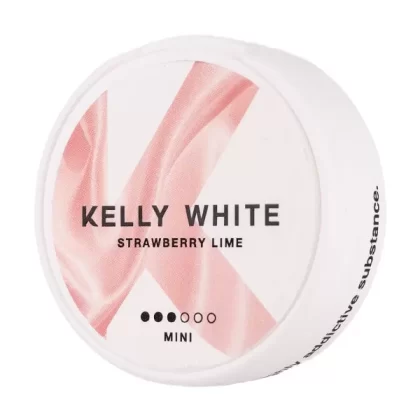 Strawberry Lime Mini Nicotine Pouches by Kelly White - Vapesuperstore Co