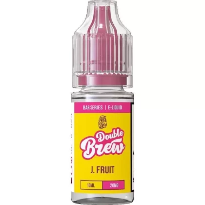 J. Fruit Double Brew Bar Series Nic Salts – 5mg, 10mg & 20mg – Pack of 10