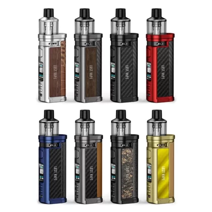 Lost Vape Centaurus Q80 Pod Mod Kit 80W - SS Walnut Wood