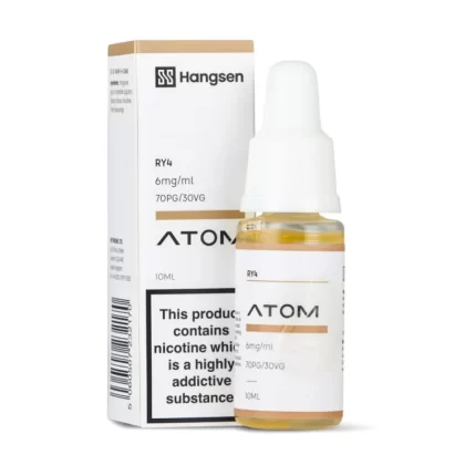 RY4 Tobacco E-Liquid Atom Series by Hangsen (10ml) - 6mg