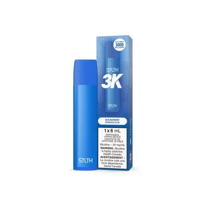 STLTH 3K Disposable Vape – Blue Raspberry