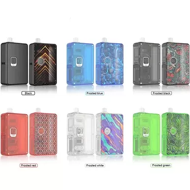 Vandy Vape Pulse AIO.5 Kit - Color#Black>Frosted Blue>Frosted Black>Frosted Red>Frosted White>Frosted Green