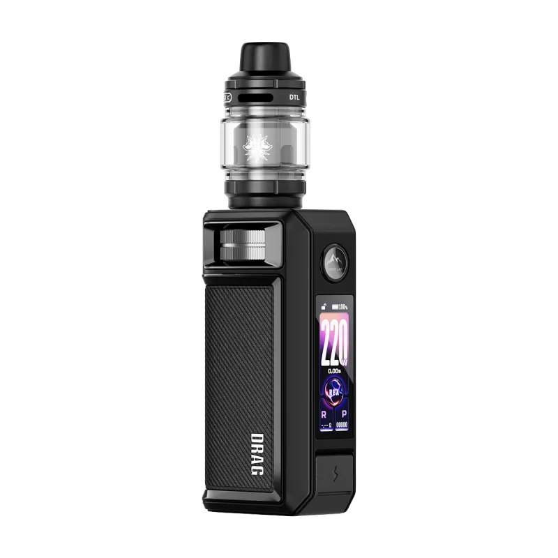 VooPoo Drag 6 Kit - Black - Ecigwizard - Image 2