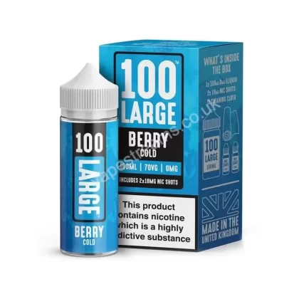Berry Cold by 100 Large Juice Short Fill - Vapestreams Co