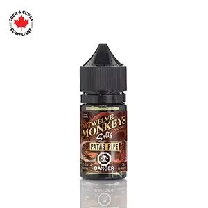12 Monkeys Origins Salts - Patas Pipe - Vape Product, Vape Product (8618EC)