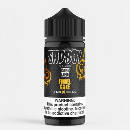 Sadboy Funnel Cake 100mL E-Juice – 70% VG - Vape Product, Vape Product (5F25E5)