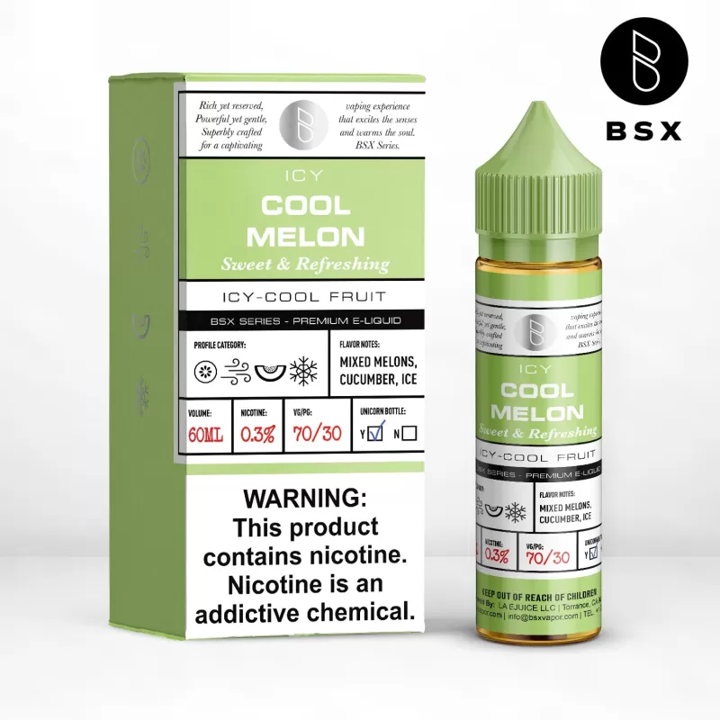 BSX Vapor BSX Series - Cool Melon - 60ML E-Liquid