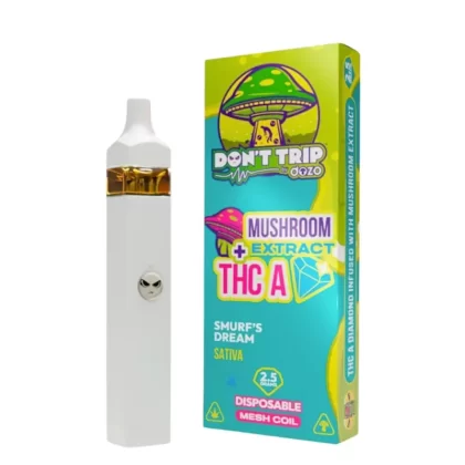 Dont Trip Shroom + THC-A Smurfs Dream Vaporizer – 2500mg - Ecigdepot