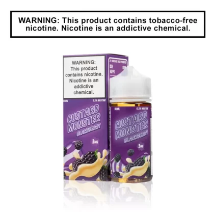 Custard Monster E-Liquid – Blackberry – 100ml