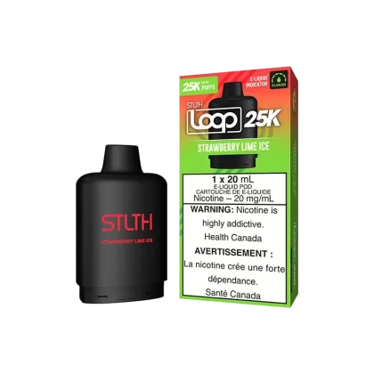 Strawberry Lime Ice LOOP 25K Pod – STLTH
