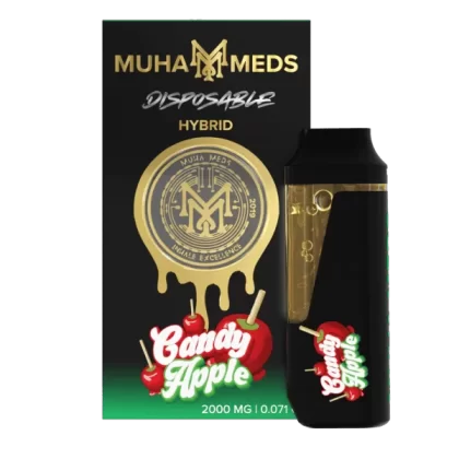 Muha Meds Candy Apple 2000mg THC Vape UK