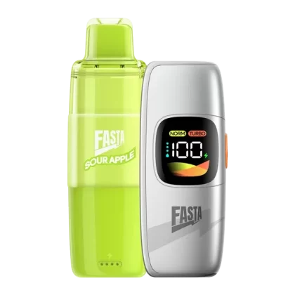 Sour Apple FASTA 40K Kit - Customer Group#VAP~Nicotine#50mg~Size#Single>5 Pack