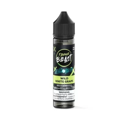 Flavour Beast E-Liquid 60ml Salt – Wild White Grape (ICED)
