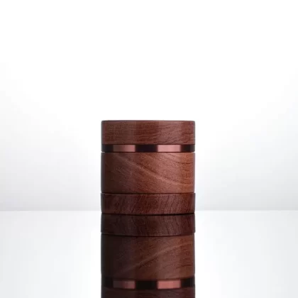 Vitae Glass Rosewood Grinder - Vape Store