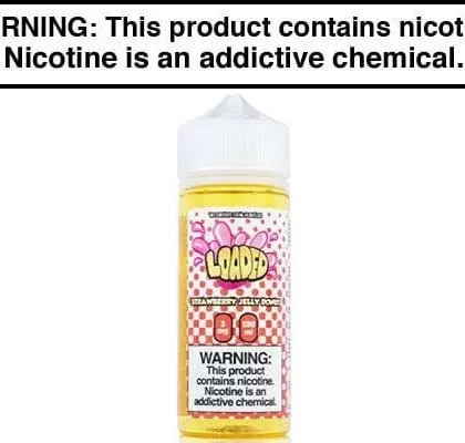 STRAWBERRY JELLY DONUT BY LOADED E LIQUID 100ML | 120ML - Vape Product, Vape Product; Vape Product, Vape Product