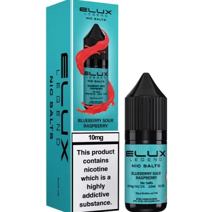 Blueberry Sour Raspberry Nic Salt E-Liquid - Elux Legend - 10mg - PG 50%