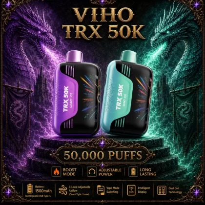 VIHO TRX 50K - Sour Apple Ice - Vapeciga