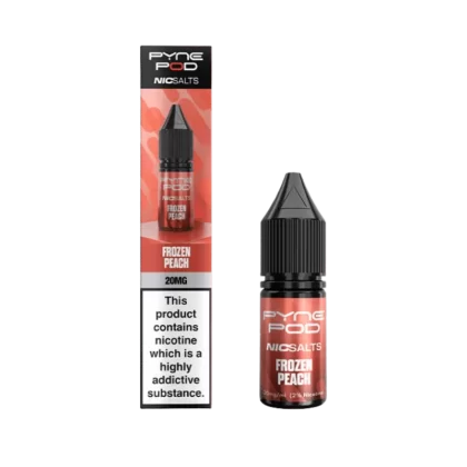 Pyne Pod Nic Salt Frozen Peach E-Liquid - 5mg