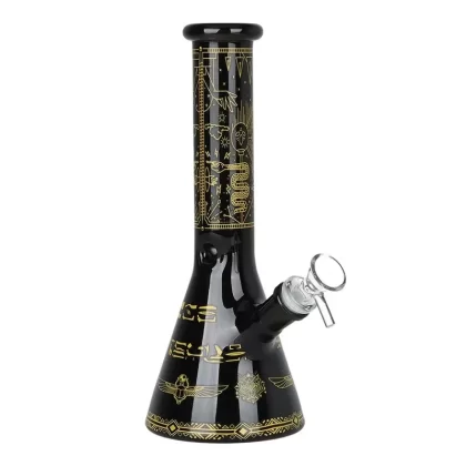 Infernal Eye Beaker Glass Water Pipe – 9.75