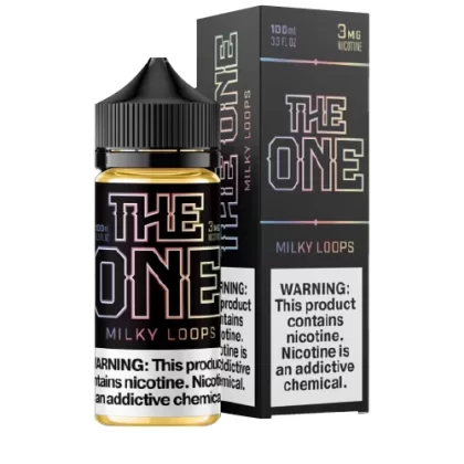 Milky Loops by The One 100ml - Vape Product, Vape Product