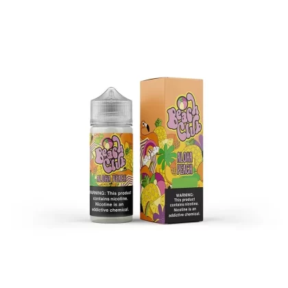 Aloha Peach by Beach Club E-Liquid 100mL (Freebase) - Vape Product, Vape Product