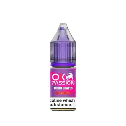 Ox Passion Mixed Grapes Nic Salts E-Liquid 10ml