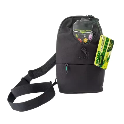 Smell Proof Crossbody Bag – Traveler Series – Black