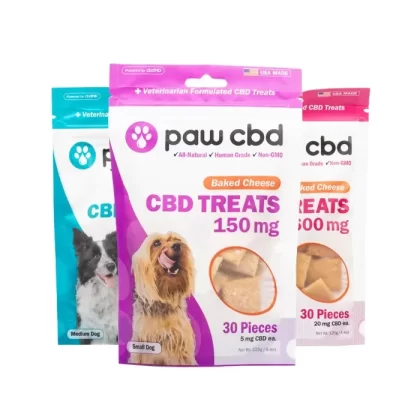 Paw CBD Dog Treats – Baked Cheese