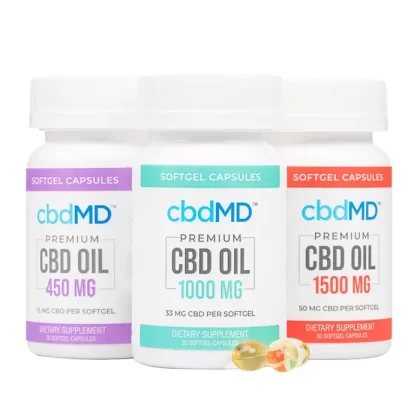 CBDMD – CBD Broad Spectrum Softgel Capsules
