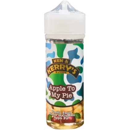 APPLE TO MY PIE E LIQUID BY KEN & KERRYS 100ML 60VG