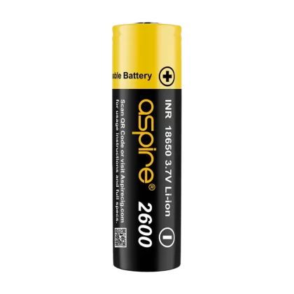 Aspire INR 18650 - 2600mAh Battery - Vapeshop Co