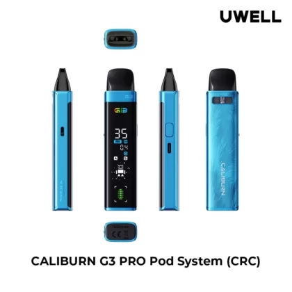 UWELL CALIBURN G3 PRO OPEN POD KIT - Frozen Green
