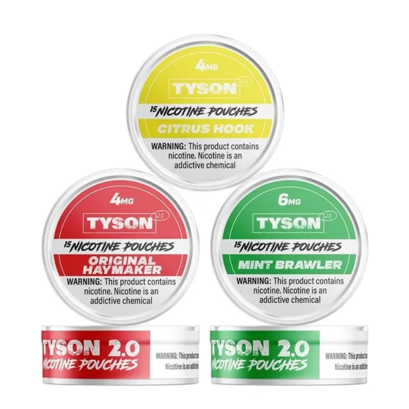 Tyson 2.0 Nicotine Pouches - Discountvapepen