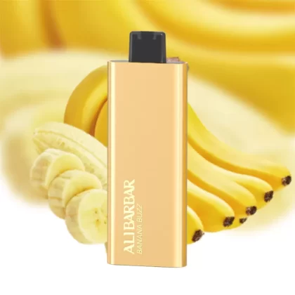 ALIBARBAR Pandora 7000 PUFFS – Banana Buzz - Ozvapeone