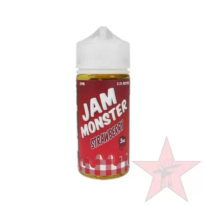 Jam Monster – Strawberry – 100mL - Vape Product, Vape Product