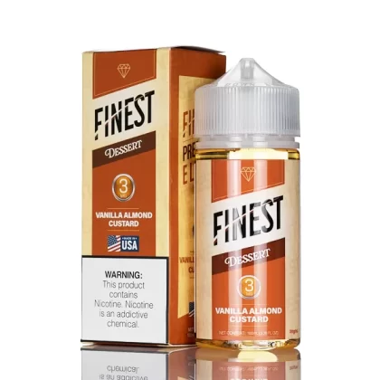 Finest E-Liquid - Desert Edition - Vanilla Almond Custard - 100mL (DISCONTINUED) - 6mg