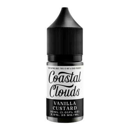 Vanilla Custard Coastal Clouds Salts - VAP; Vape Product, Vape Product; Single