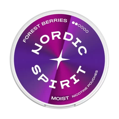 Forest Berries Nordic Spirit Nicotine Pouches - 9mg - Vape Product (0AA0EE)