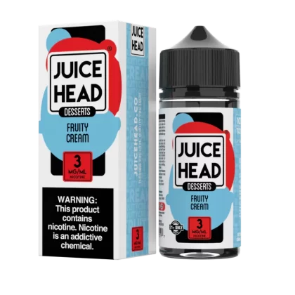 Juice Head Desserts - Fruity Cream - 100ML E-Liquid - 6MG