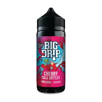 Cherry Cola Bottles 100ml Shortfill E-Liquid by Big Drip - Ecigpremium
