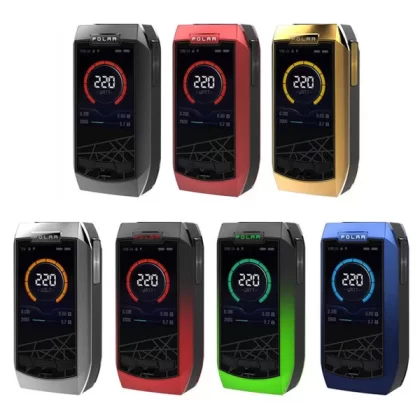 Vaporesso Polar 220W TC Box Mod - Red Black