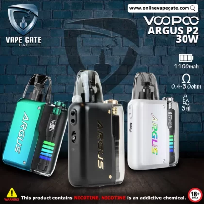 VOOPOO ARGUS P2 30W POD SYSTEM (1100mAh) - Pearl White