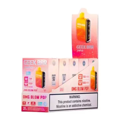 BULK OMG B-Burst (Blow Pop) GEEK BAR Pulse – 5 Pack