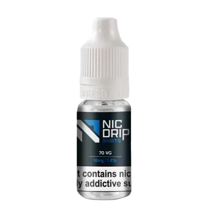 70VG 18mg Nicotine Shot by Drip Nic