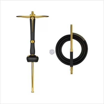 Shisha Hoob Enzo Black Gold - Gwint; Dyfuzor, Dzban (A7683F)